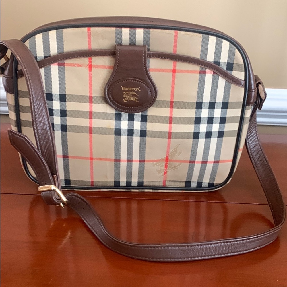 Burberry Check Crossbody Bag